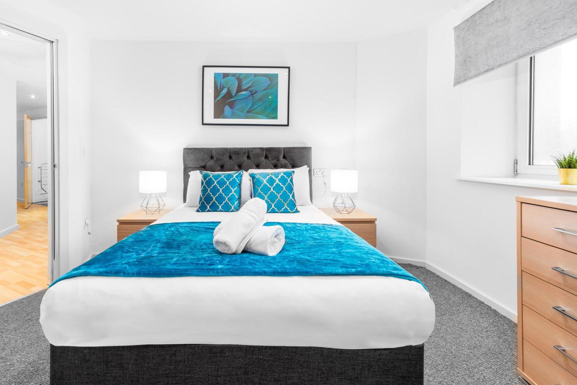 City Centre Apartment - 2 Bedroom - Secure Parking - Top Rated - 201M Birmingham Ngoại thất bức ảnh