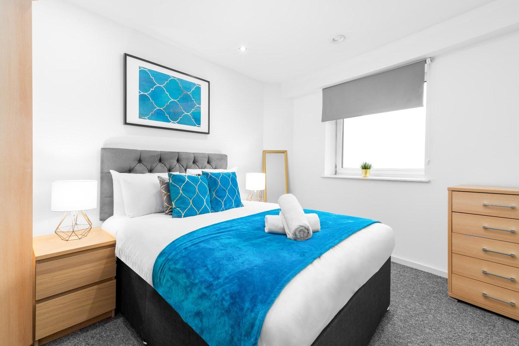 City Centre Apartment - 2 Bedroom - Secure Parking - Top Rated - 201M Birmingham Ngoại thất bức ảnh